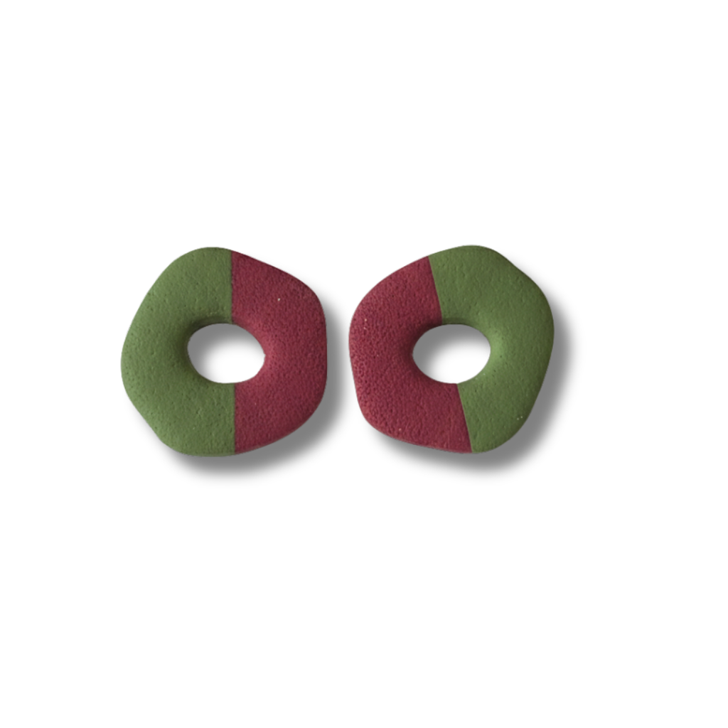 Amal Duotono verde | granate