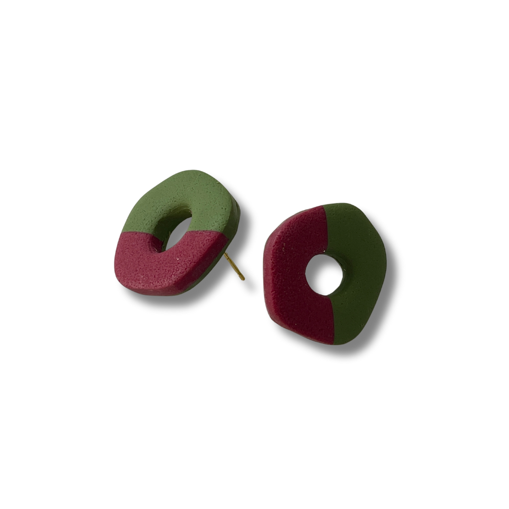 Amal Duotono verde | granate