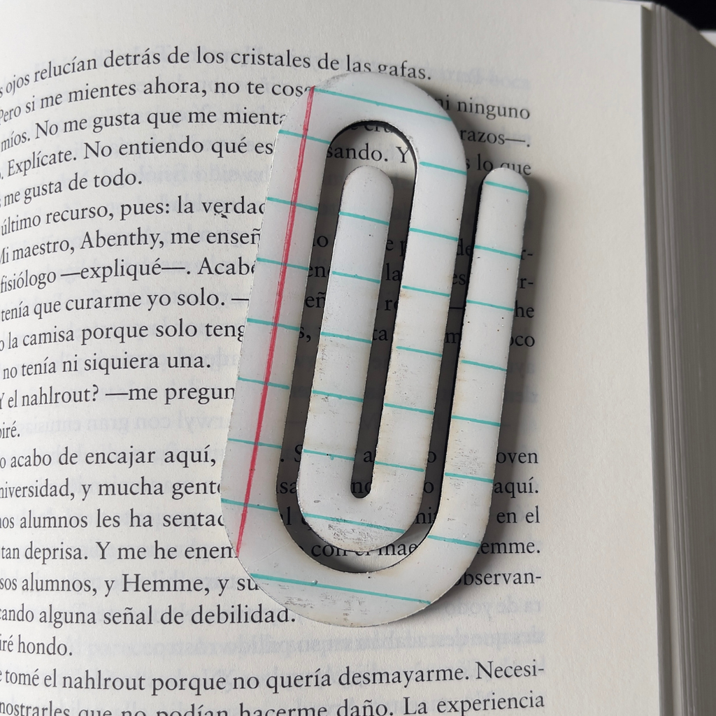 Marcapáginas Clip Madera