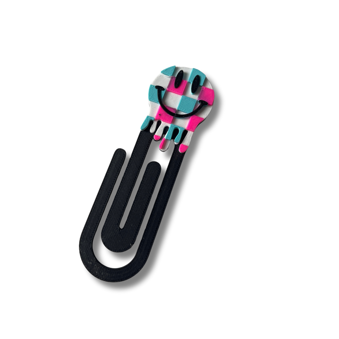 Marcapáginas Clip Impresion 3D Smile