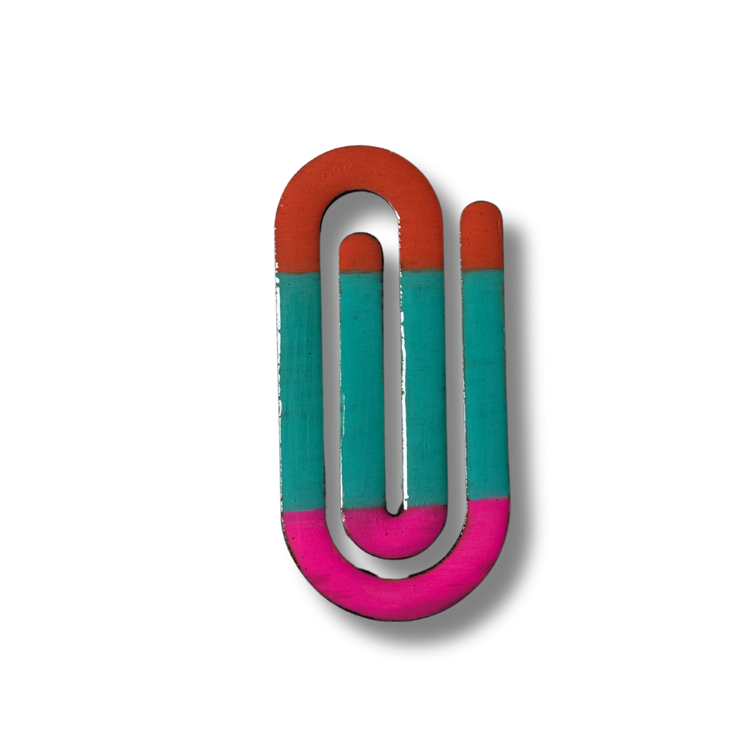 Marcapáginas Clip Madera