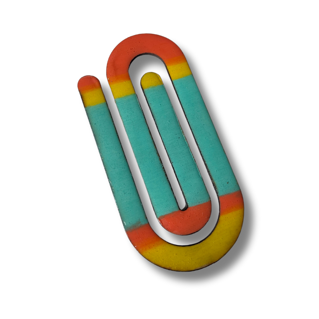 Marcapáginas Clip Madera