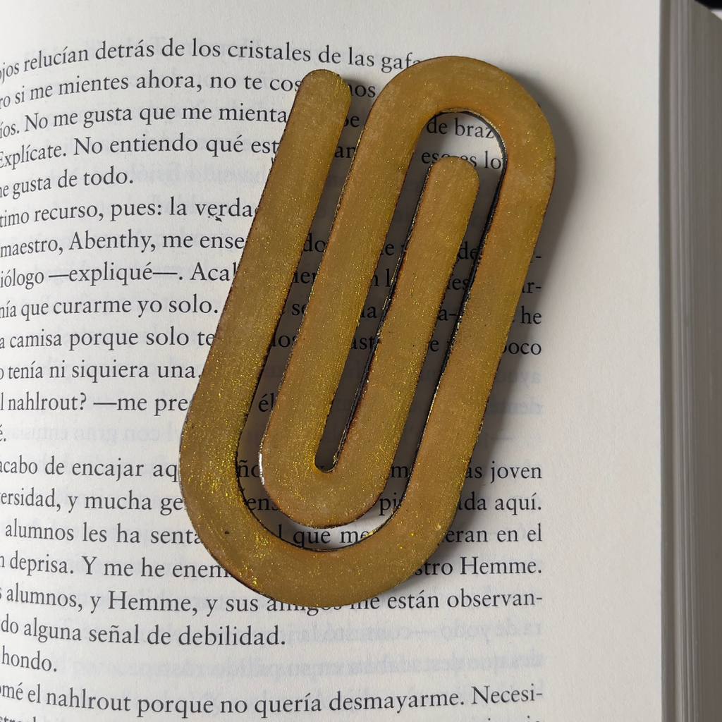 Marcapáginas Clip Madera